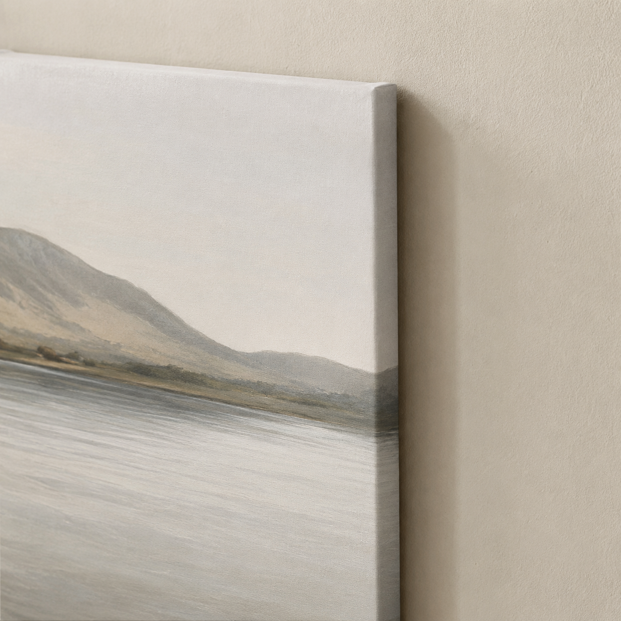 Canvas print on a stretcher frame